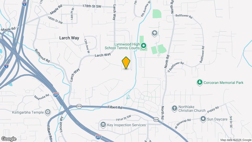 18517 9th Ave W Map and Location Details