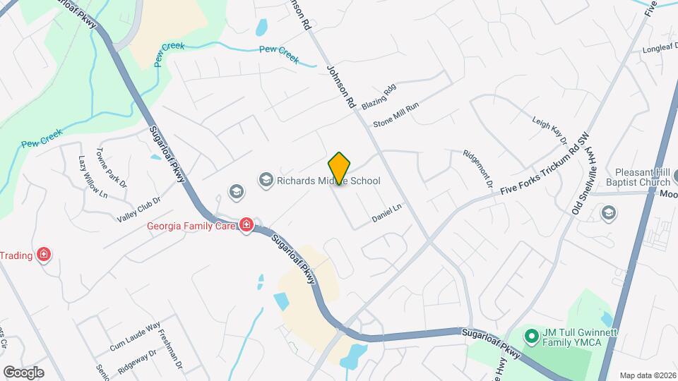 1471 Daniel Ln Map and Location Details