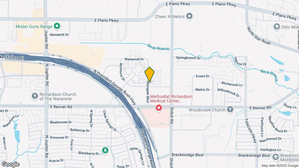 305 Blackthorne Dr Map and Location Details