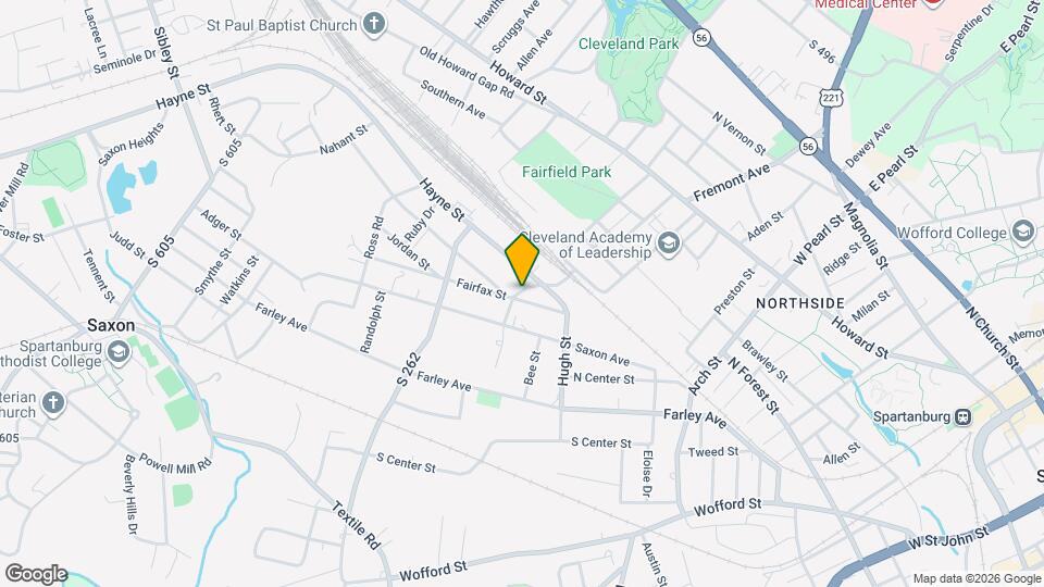 704 Fairfax St Map and Location Details