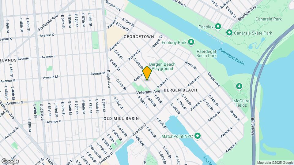 1455 E 68th St Mapa y Detalles de la Ubicación