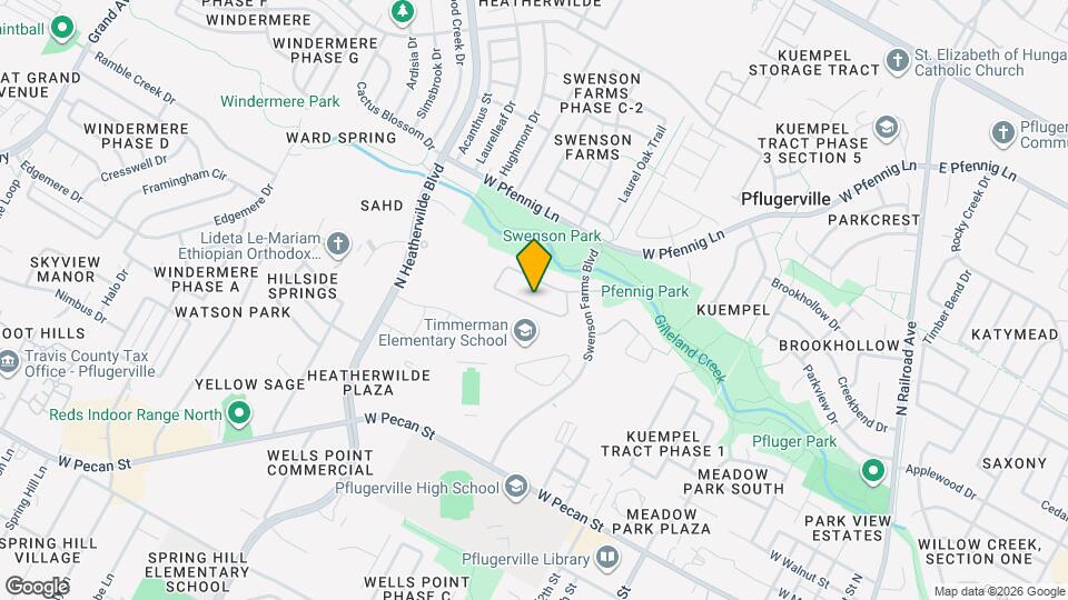16602 Brogan Ln Mapa y Detalles de la Ubicación