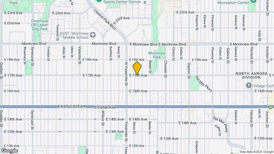 1690-1698 Akron St Map and Location Details