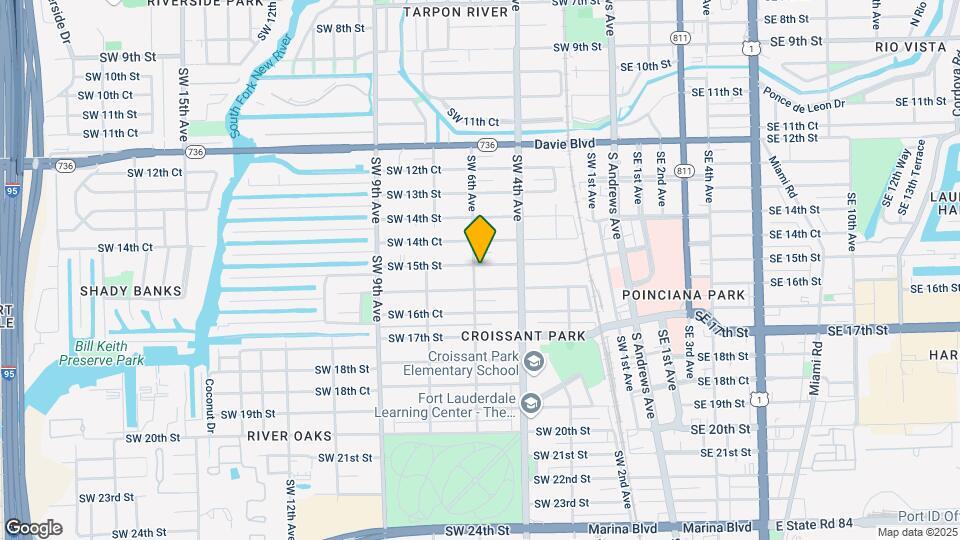 516 SW 15th St Map and Location Details