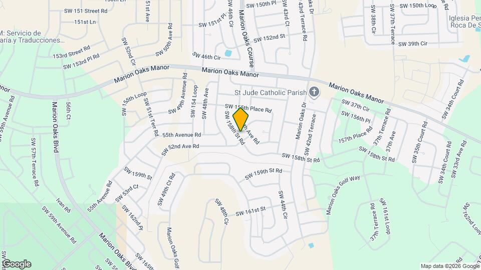 4605 SW 158th St Rd Map and Location Details