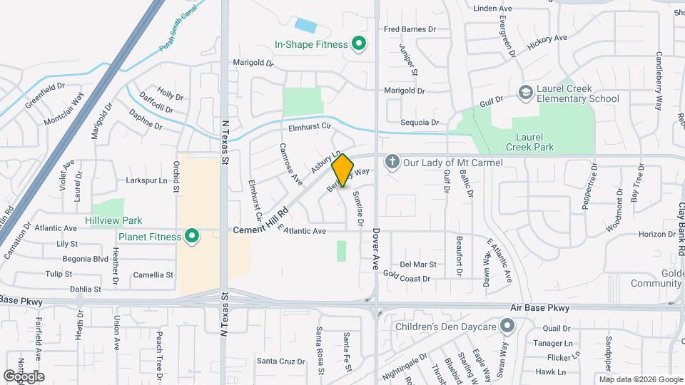 2578 Pembrook Way Map and Location Details