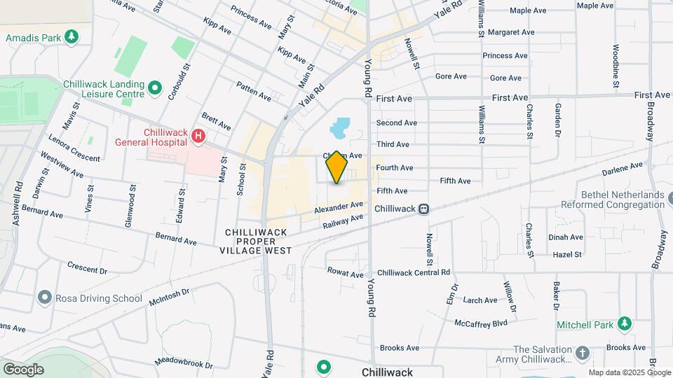 45892 Chesterfield Ave Map and Location Details