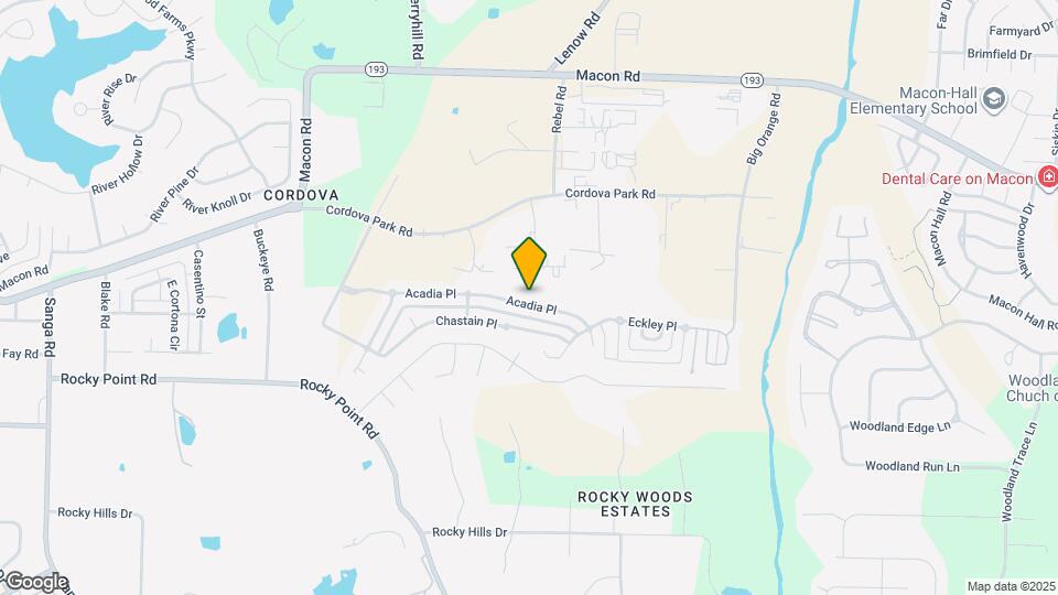 9292 Acadia Pl Map and Location Details