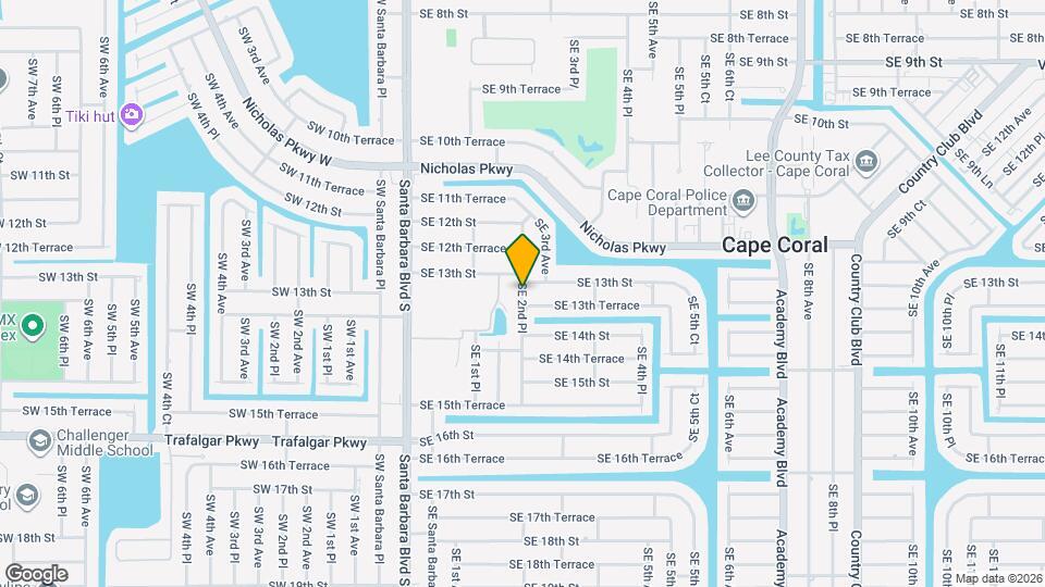 1312 SE 2nd Pl Map and Location Details