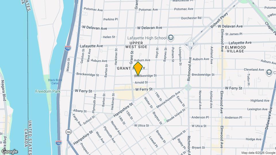 325 Breckenridge St Map and Location Details