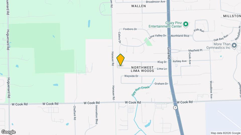 2316 Lima Ln Map and Location Details