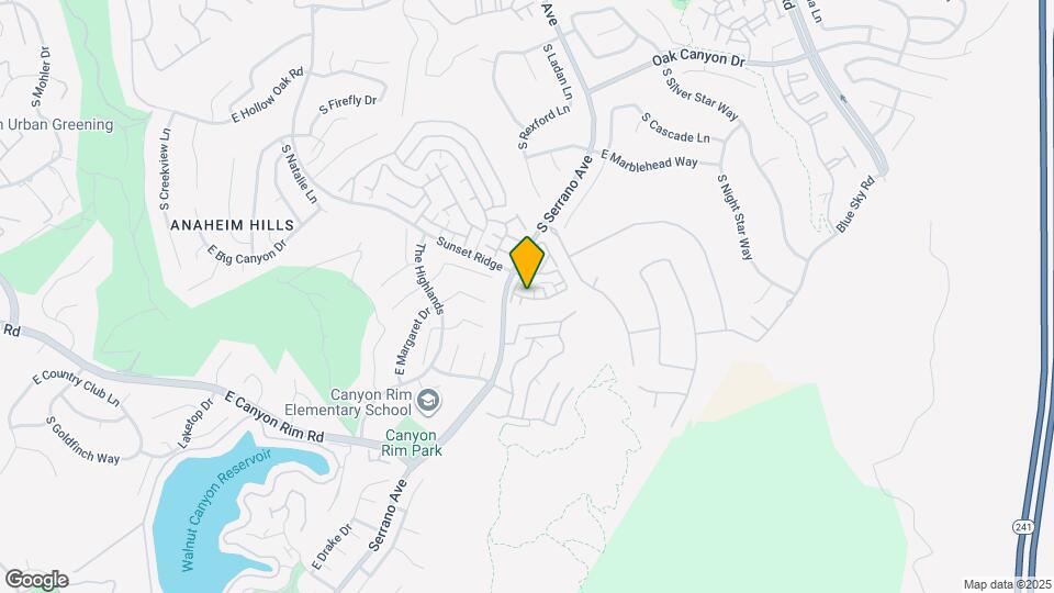 1020 S San Marino Way Map and Location Details