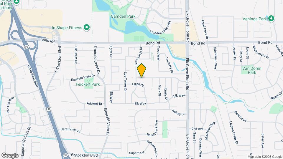 8724 Halverson Dr Map and Location Details