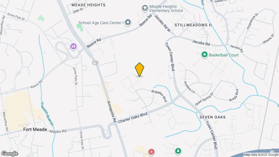 2134 Commissary Cir Map and Location Details