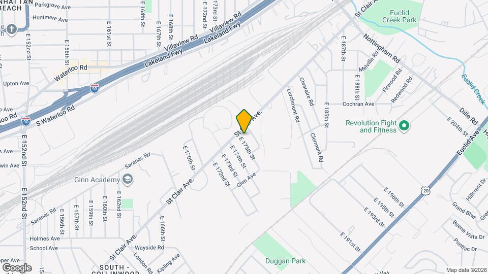 1417 E 175th St Map and Location Details