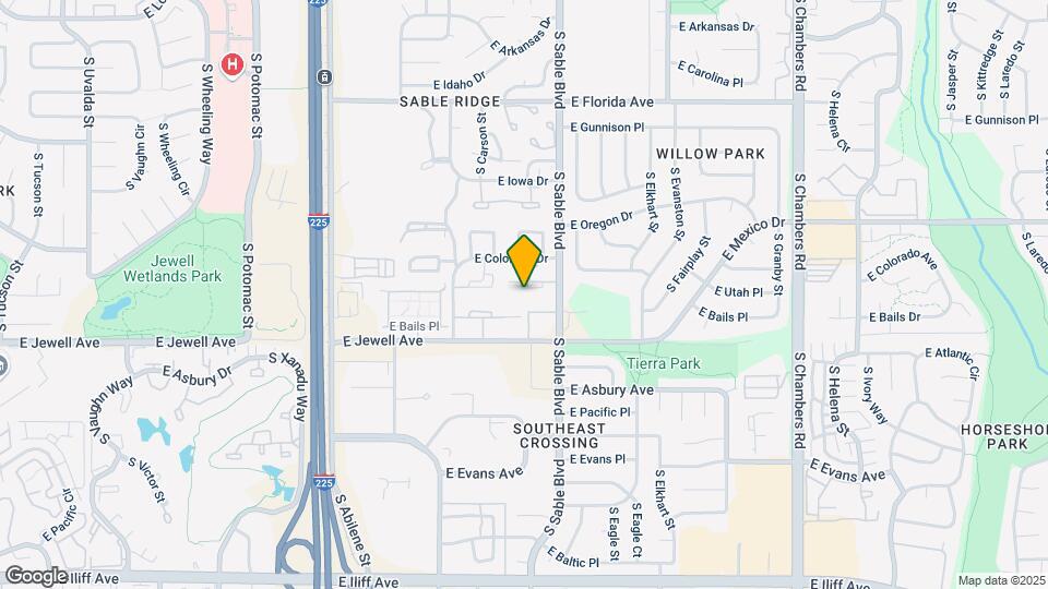 14434 E Colorado Dr Map and Location Details