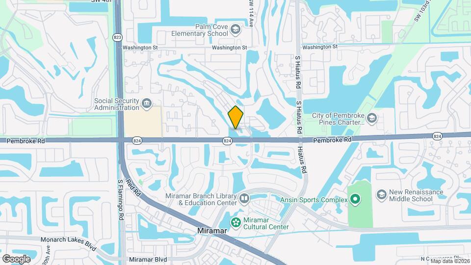 11524 SW 16th St Map and Location Details