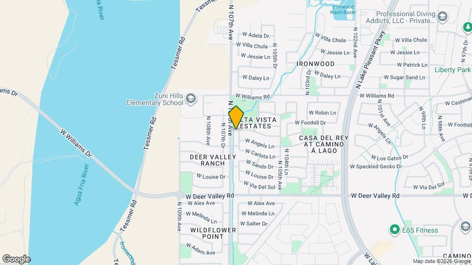 22274 N 106th Ln Mapa y Detalles de la Ubicación