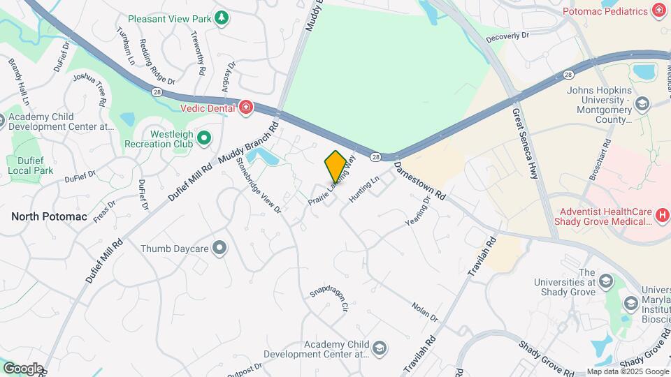 14703 Prairie Landing Way Map and Location Details