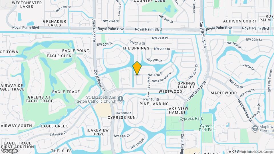 1751 NW 112th Ter Map and Location Details