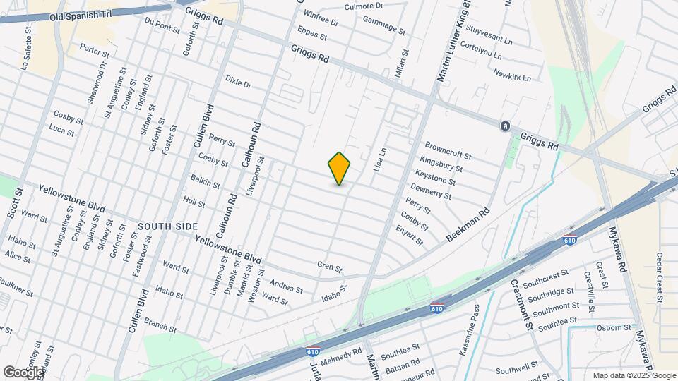 5023 Cosby St Map and Location Details