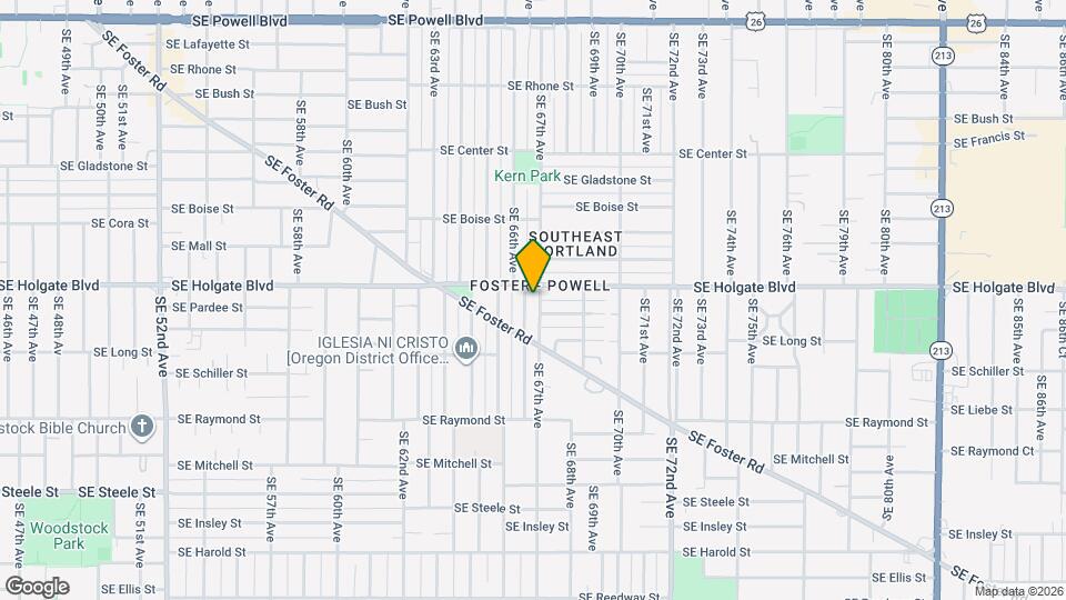 4518 SE 66th Ave Map and Location Details