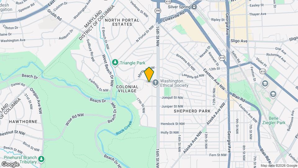 1626 Kalmia Rd NW Map and Location Details