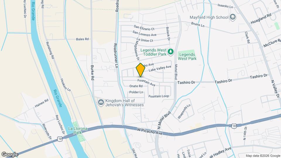 2938 Fountain Ave Map and Location Details