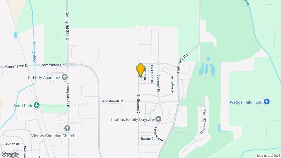 2317 Bridlewood Dr Map and Location Details