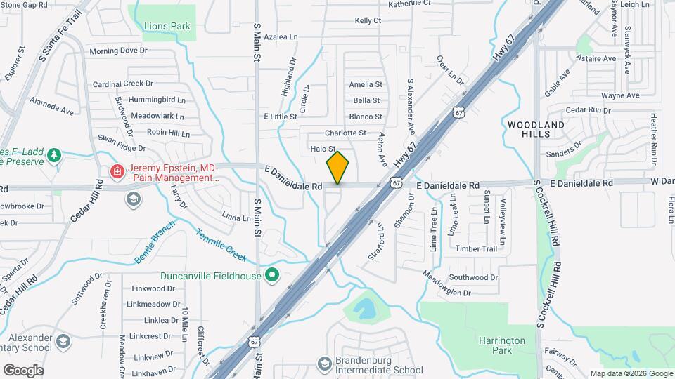427 Dawn Dr Map and Location Details