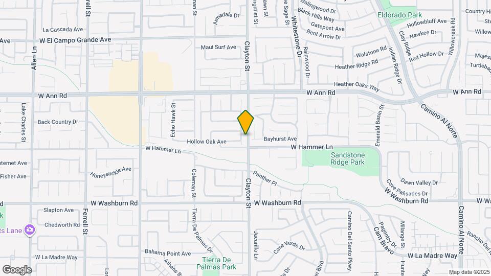 5418 Indigo Hills St Map and Location Details