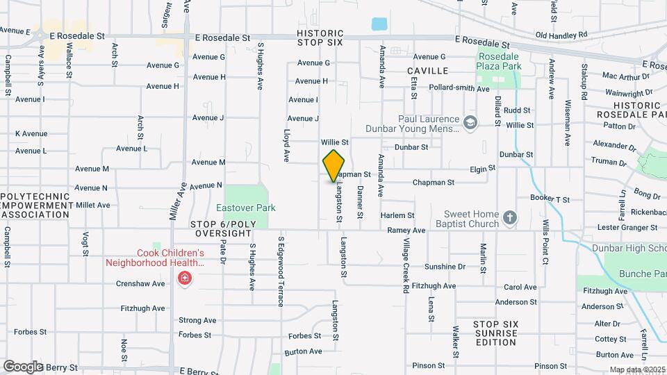 2016 Langston St Map and Location Details