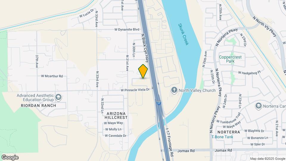 3023 W Bent Tree Dr Map and Location Details