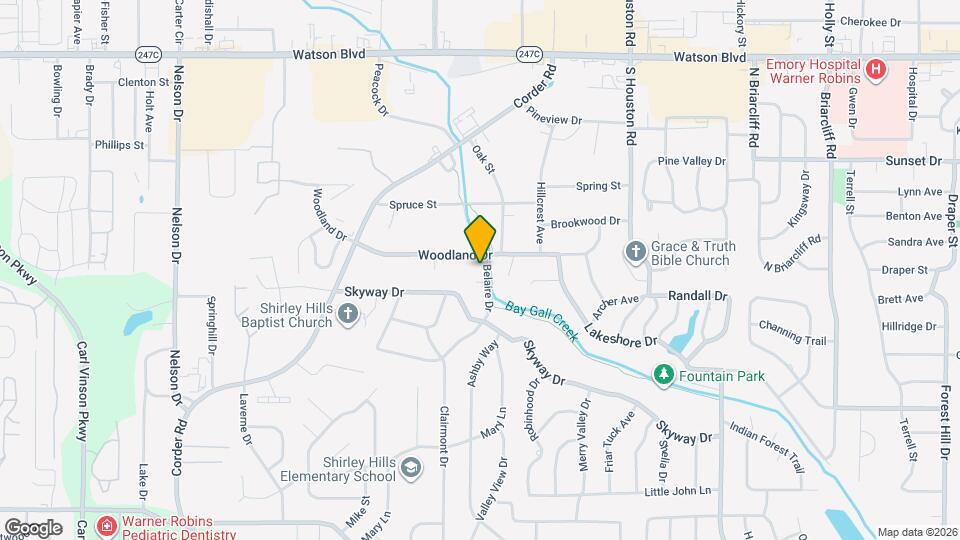 308 Woodland Dr Map and Location Details