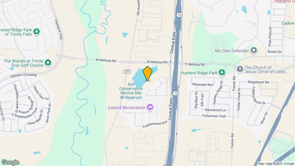 2425 Central Expy Map and Location Details