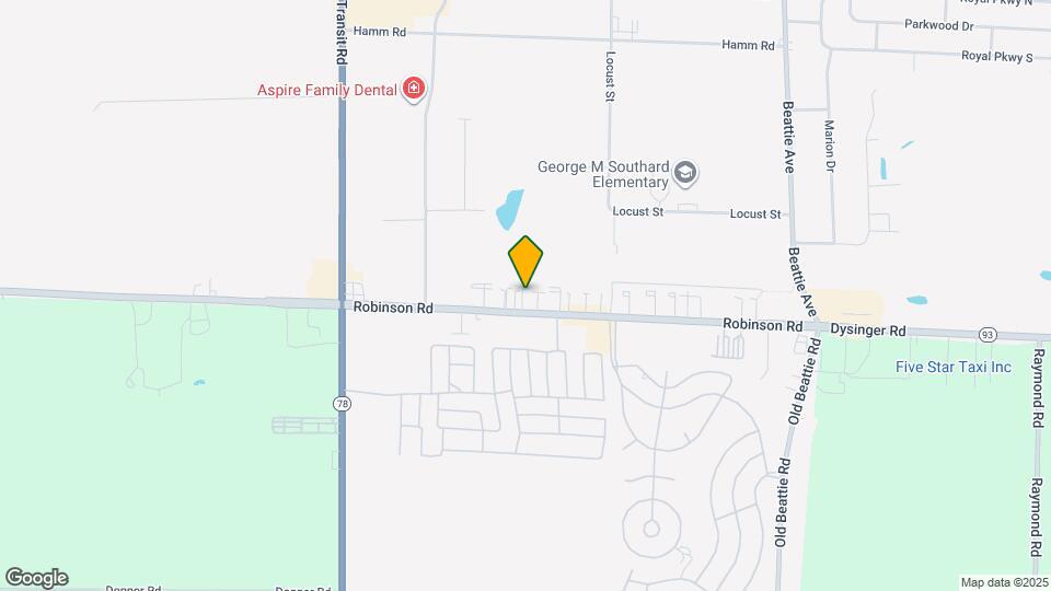 6301 Robinson Rd Map and Location Details