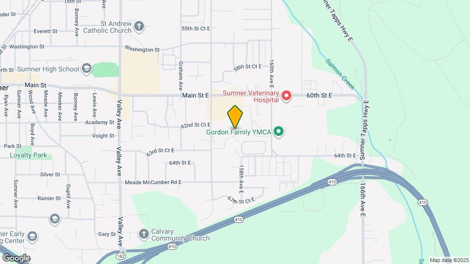 15715 63rd St Ct E Mapa y Detalles de la Ubicación