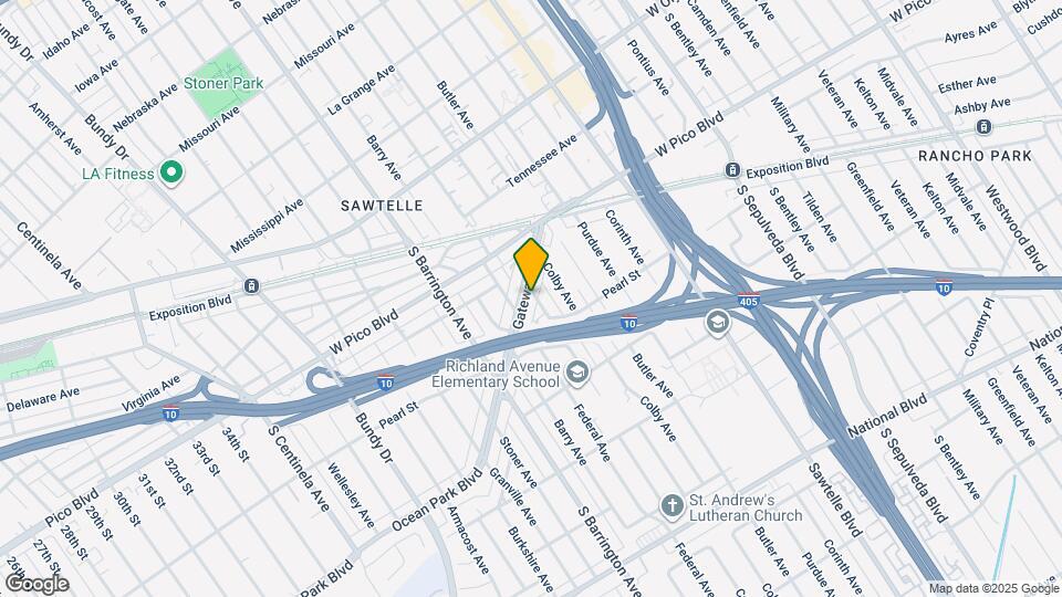 2461 Coolidge Ave Map and Location Details