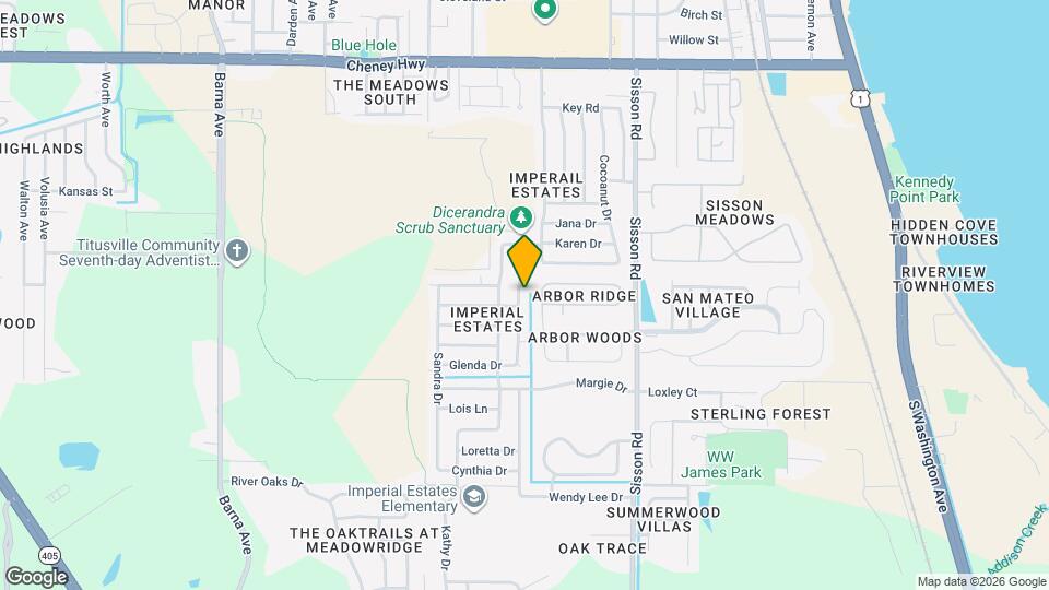 5095 Melissa Dr Map and Location Details