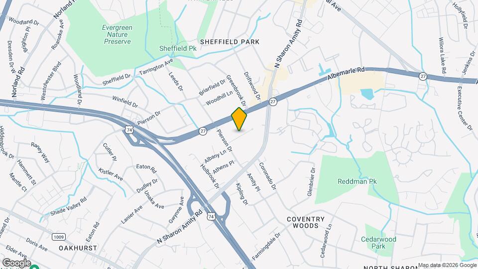 2929 Amity Garden Ct Map and Location Details