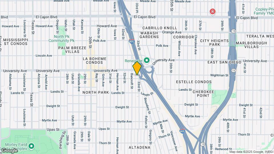 3280 N Park Way Map and Location Details