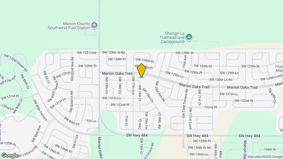 13055 SW 76th Ct Map and Location Details