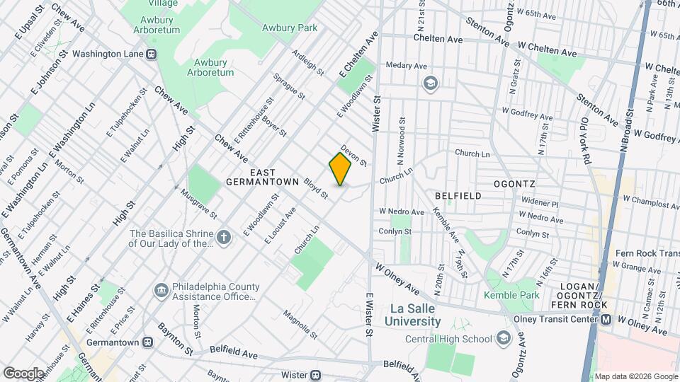 861 Church Ln Mapa y Detalles de la Ubicación