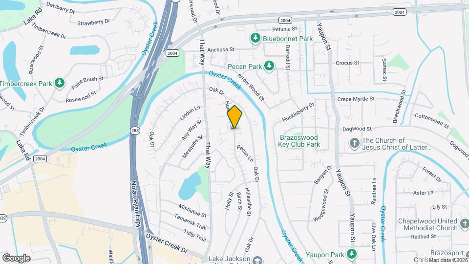 430 Huisache St Map and Location Details