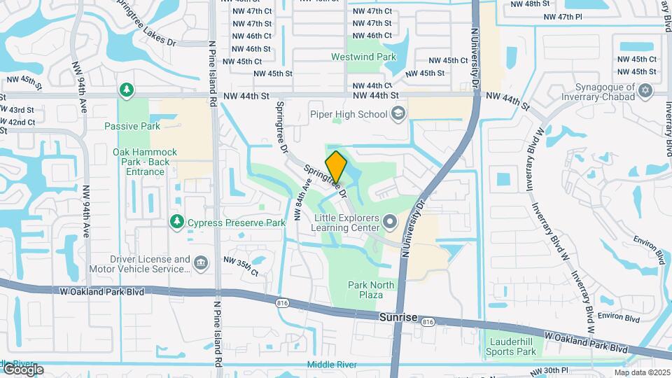 8201 Fairway Rd Mapa y Detalles de la Ubicación