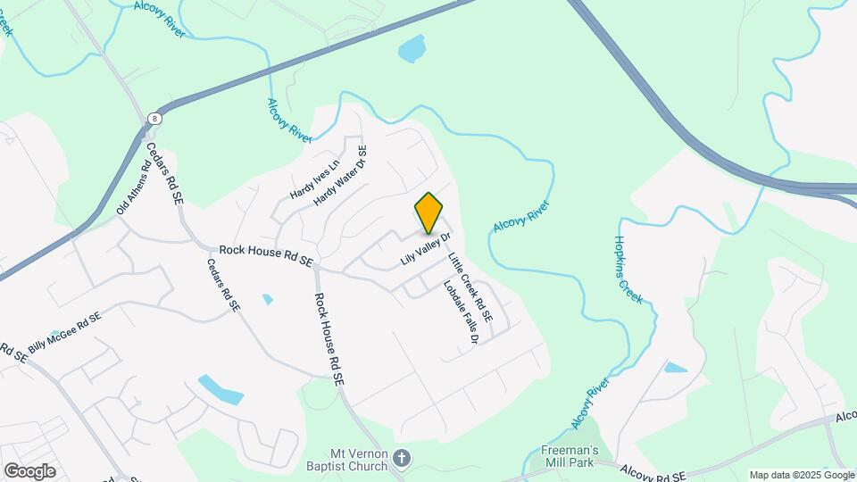 2061 Lily Valley Dr Map and Location Details