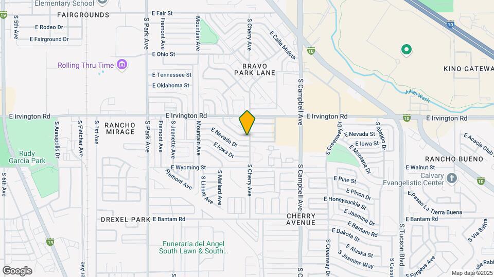 4996 S Highland Dr Map and Location Details