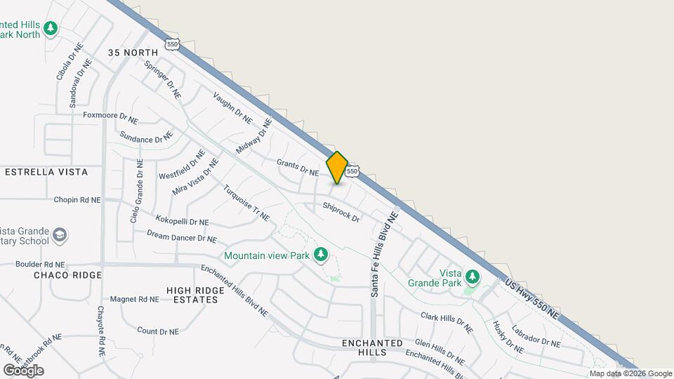 6549 Grants Dr NE Mapa y Detalles de la Ubicación
