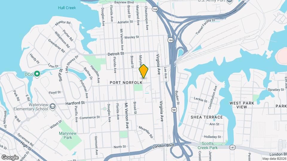 547 Maryland Ave Map and Location Details