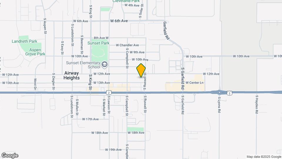 12418 W 13th Ave Map and Location Details